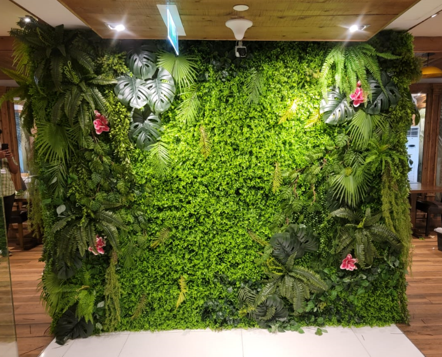 Artificial Green Wall - artificial plants