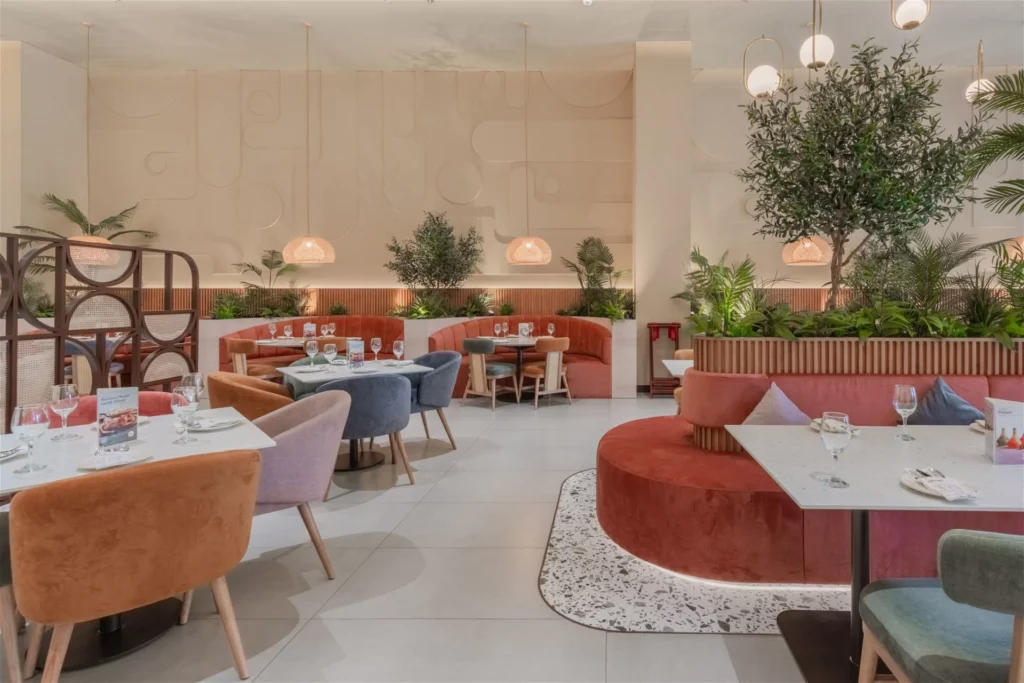 bespoke Artificial trees for hospitality spaces and commercial spaces in UAE