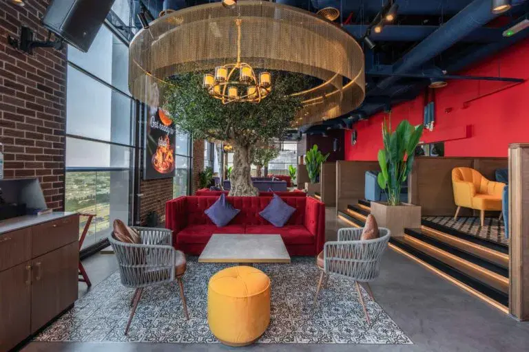 Bespoke Artificial Trees installed in Saudi Arabian restaurant