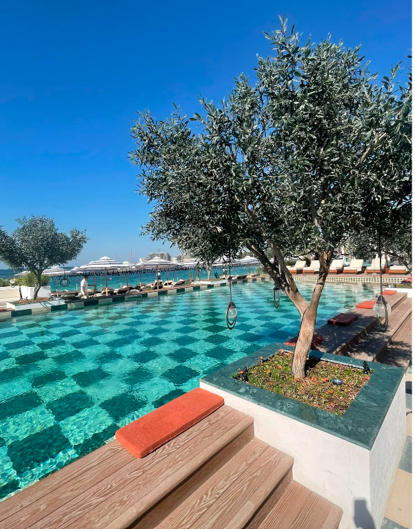 Artificial Trees for Pool Decks and Rooftop Hotels in Dubai